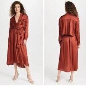 NWT Misa Blair Dress, Clementine -  L